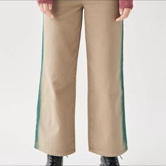 BDG Womens 29 Tan High and Wide Jeans - Picture 2 of 16